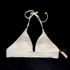 NWT Victoria’s Secret white bikini top size small